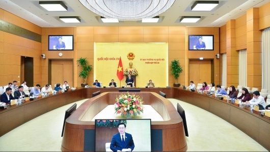 Khai mạc phiên họp thứ 23 của Ủy ban Thường vụ Quốc hội
