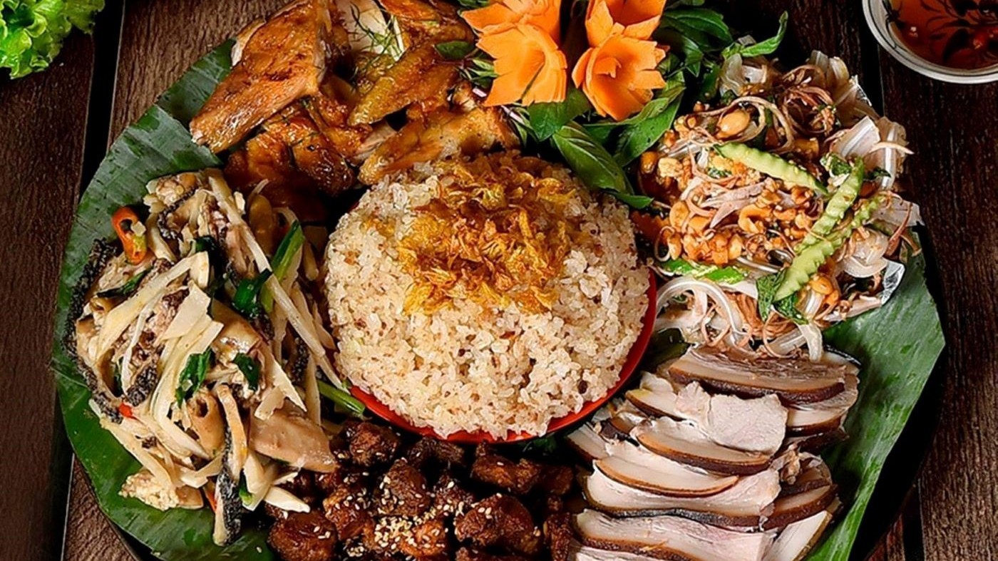 Ẩm thực cỗ lá mời khách của người dân xứ Mường